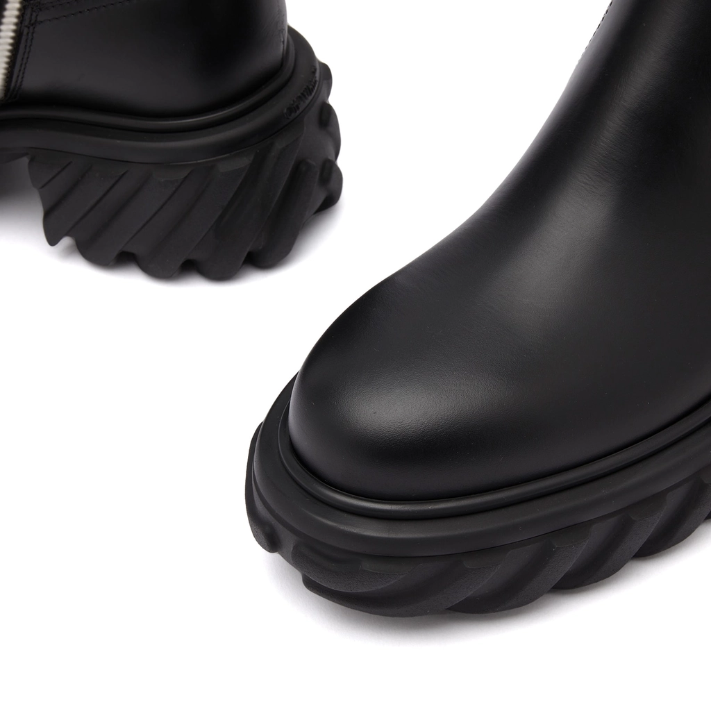 Off White Men's Exploration Ankle Boot Black